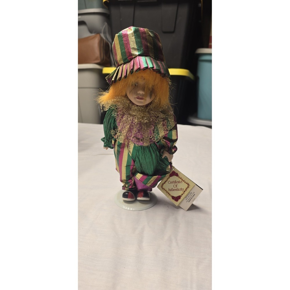 Collectible Limited Edition Collector's Choice Collectable Porcelain Clown Doll